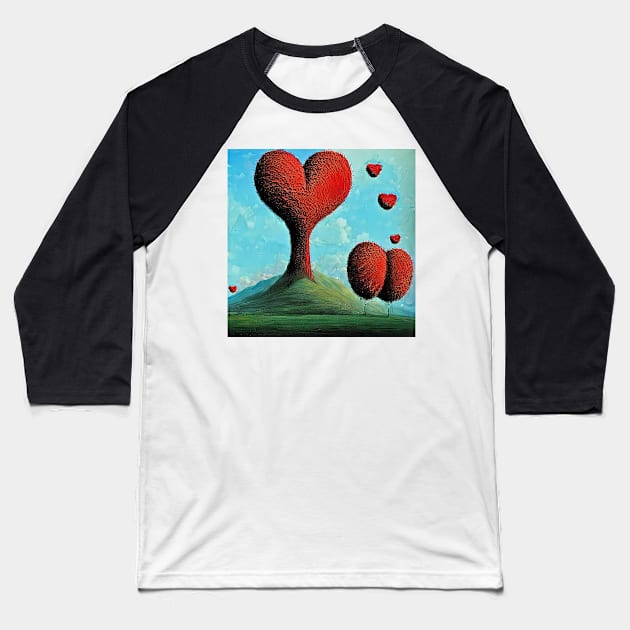 love monuments Baseball T-Shirt by bogfl